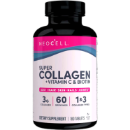 NeoCell – Super Collagen (Types 1 Plus 3) Plus Vitamin C And Biotin Tablets, 180 Ct image