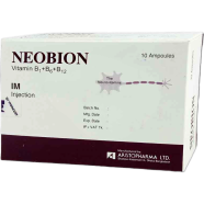 Neobion (100 mg, 100 mg, 1 mg)/3 ml IM Injection-3 ml Ampoule 5 pcs image