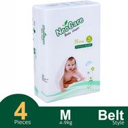 Neocare Premium Belt System Baby Diaper (4-9 kg) (4 Pcs) image