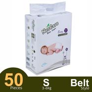 Neocare Premium Belt System Baby Diaper (S Size) (3-6Kg) (50Pcs) image