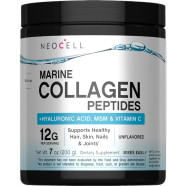Neocell Marine Collagen With Hyaluronic Acid, Msm And Vitamin C 8G 200gm Powder 20 Servings image