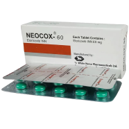 Neocox 60 mg Tablet 10's strip image
