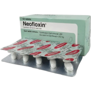 Neofloxin 250 mg Tablet 10's strip icon