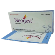 Neogest 2 mg Tablet 20's pack image