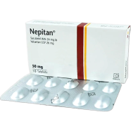 Nepitan 24 mg, 26 mg Tablet 10's Pack image