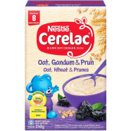 Nestle Cerelac Oat Wheat And Prunes From 6 Months 250gm icon