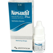 Nesudil Plus 0.02 Percent 0.005 Percent Ophthalmic Solution 3 ml Drop image