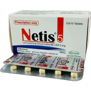 Netis 5 mg Tablet 10's Strip icon