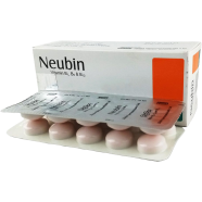 Neubin 100 mg Plus 200 mg Plus 200 mcg 10's Strip Tablet icon