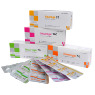 Neurega 50 mg Capsule 10's Strip image
