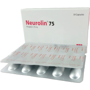Neurolin 75 mg Capsule 10's Strip image