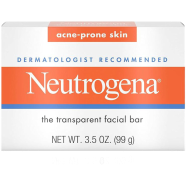 Neutrogena Acne-Prone Skin The Transparent Facial Bar 99 gm image