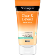 Neutrogena Clear And Defend Facial Scrub 150ml image
