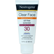 Neutrogena Clear Face Breakout Free Oil Free Sunscreen SPF30 88ml image