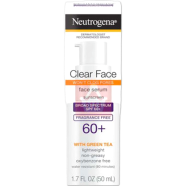 Neutrogena Clear Face Serum Sunscreen with Green Tea SPF 60 50ml image