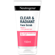Neutrogena Clear Radiant Face Scrub 150ml image
