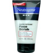 Neutrogena Men Razor Defense Face Scrub 124ml image