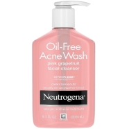 Neutrogena Oil-Free Pink Grapefruit Pore Cleansing Salicylic Acid Acne Wash – 269ml image
