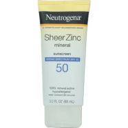Neutrogena Sheer Zinc Mineral Sunscreen SPF50 88ml image