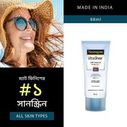 Neutrogena Ultra Sheer Dry Touch Sunblock SPF 50 Plus 88ml image