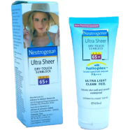 Neutrogena Ultra Sheer Dry-Touch Sunblock SPF65 Plus 60 ml image