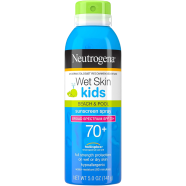 Neutrogena Wet Skin Kids Sunscreen Spray 70 Plus 141gm image