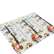 New 1cm (4/6f) Environmentally Friendly Thick Baby Crawling Play Mats Folding Mat Carpet Play Mat for Children's Safety Rug Gifts image