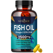 New Age Fish Oil 2500mg - 90 Softgels image