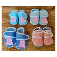 New Born Baby Shoes -1 Pair 0-6 Month image