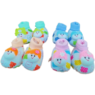 New Born Baby Socks/cloth Shoes Multicolor -1pair image