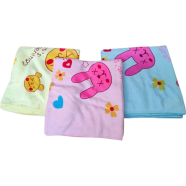 New Born Baby Towel Soft and Premium CN 38x21 Inch -1 Pcs image