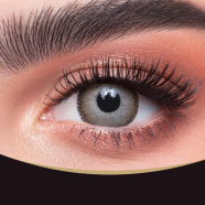 New Dahab Lumirere Hazel Color Contact Lens With Regular Kit Box For Men and Women. 1 Pair Dahab Color Contact Lens For Eye Makeup and Cosmetics. Dahab Gold Collection. image