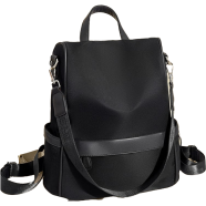 New Design Women Nylon Waterproof Anti-Theft Travel Backpack image