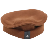New Design Wool Afghani Star Pakol Cap For Men - Brown image