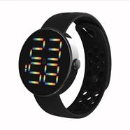 New LED Electronic Watch R1 Rainbow Press Key For Men image