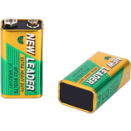 New Leader 9v Extra Heavy Duty 0 Percent Mercury Battery image