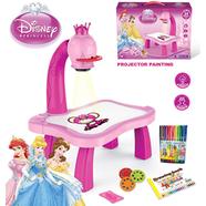 New Princess Projector Painting Drawing Activity Kit Table Set For Children YM5335 icon