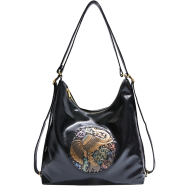 New Style Large-Capacity Shoulder Bag - Black image