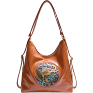 New Style Large-Capacity Shoulder Bag - Light Brown image