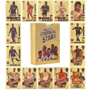 New World Football Star Gold Cards Pack TCG Deck Box-55 Pcs image