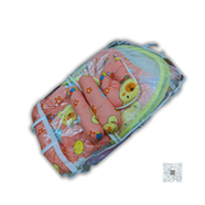 Newborn Baby Bedding Set With Mosquito Net – Soft and Safe Sleeping Bed for Infants (5-Piece Set) icon