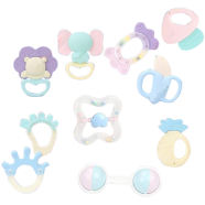Newborn Rattle and Teether ( 10 Pcs) Set image