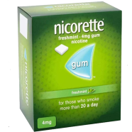 Nicorette 4mg Freshmint Gum 30 Gums image