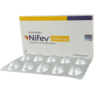 Nifev 100mg (1 Strip) - 10 Soft Capsules Pack image