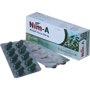 Nim-A 500 mg Capsule 10's strip image