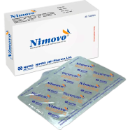 Nimovo 500 Mg, 20 Mg Tablet 10's Strip image