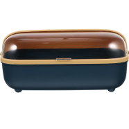 Ning Seasoning Box Set - Pots Salt Storage Condiments In Four Compartments With 4 Spoons Spice Chopsticks image