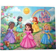 Nini Toys Large Jigsaw Puzzle Princess Design-108 Pcs image