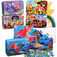 Nini Toys Metal Box Jigsaw Puzzle Random Any One Box 1 Pc icon