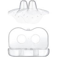 Nipple Shield with Carrying Box Breast Feeding Nipple - 2 Pcs image